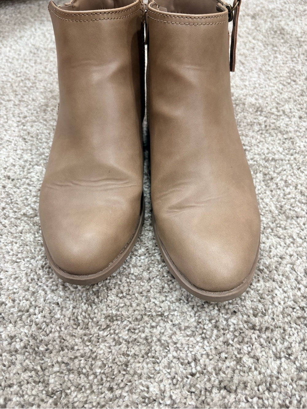Arizona Camino Women's Ankle Booties in Taupe - Picture 5 of 8